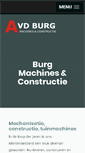 Mobile Screenshot of burgmechanisatie.nl